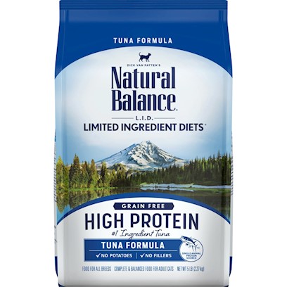 Natural Balance L.I.D. Limited Ingredient Diets High Protein Tuna Recipe Dry Cat Food