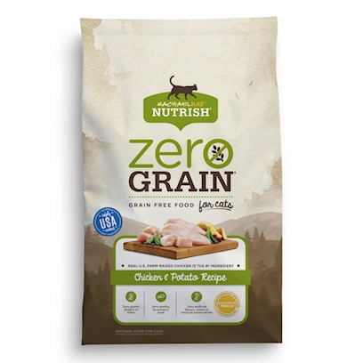 Rachael Ray Nutrish Zero Grain Natural Chicken & Potato Recipe Dry Cat Food