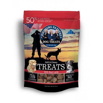 Founding Fathers Soft & Chewy Real Lamb Dog Treats