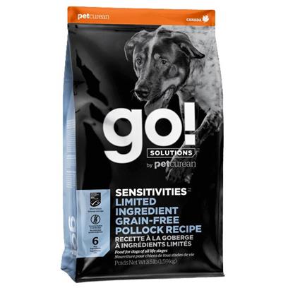 Petcurean GO! Solutions Sensitivities Limited Ingredient Pollock Recipe Dry Dog Food