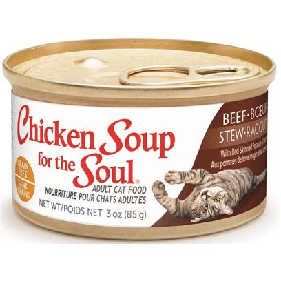 Chicken Soup For The Soul Grain Free Beef Stew with Red Skinned Potatoes and Carrots Canned Cat Food