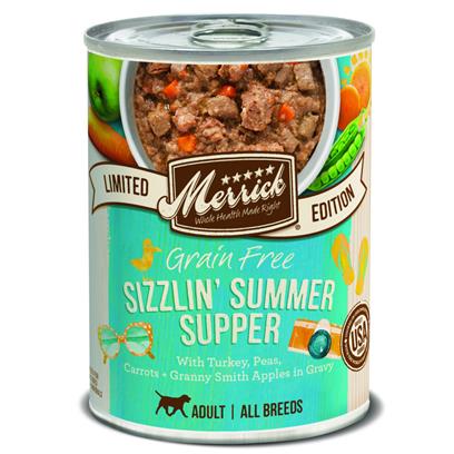 Merrick Grain Free Summer Seasonals Sizzlin' Summer Supper Canned Dog Food