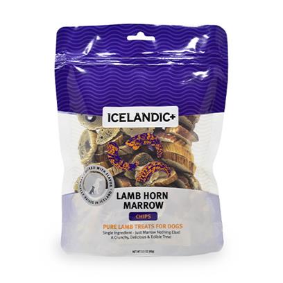 Icelandic+ Lamb Horn Marrow Chips Dog treats