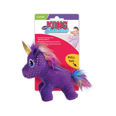 Kong Enchanted Buzzy Unicorn Cat Toy