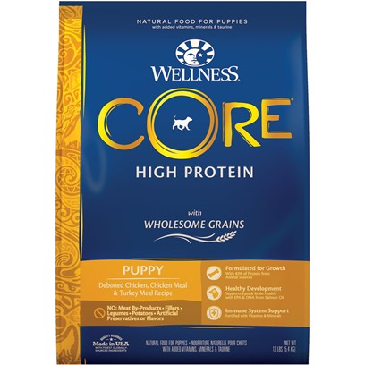 Wellness CORE High Protein Wholesome Grains Puppy Recipe Dry Dog Food