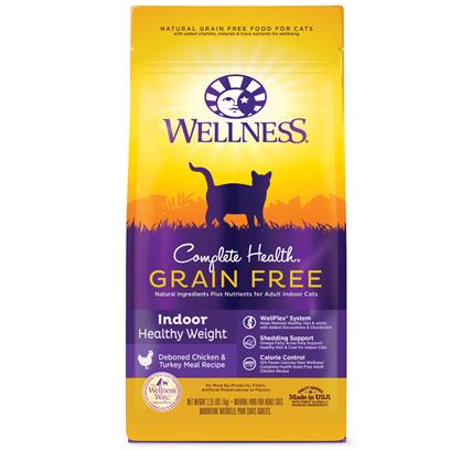 Wellness Complete Health Grain-Free Indoor Healthy Weight Chicken Recipe Dry Cat Food