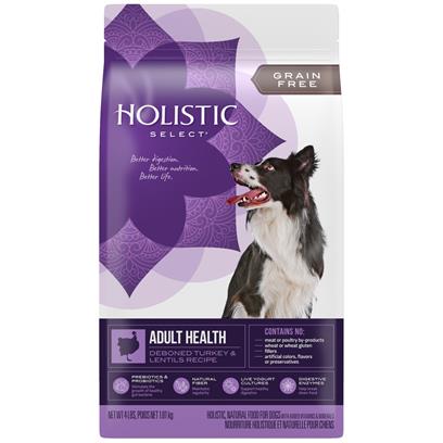Holistic Select Natural Grain Free Deboned Turkey & Lentils Recipe Dry Dog Food