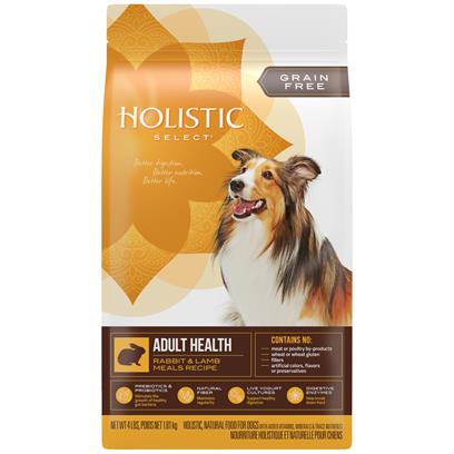 Holistic Select Natural Grain Free Rabbit & Lamb Meals Recipe Dry Dog Food