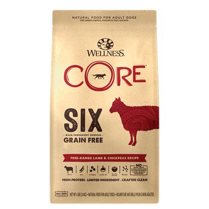 Wellness Core Natural Grain Free Six Free-Range Lamb with Chickpeas Recipe