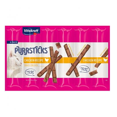 Vitakraft PurrSticks Chicken Recipe Cat Treats