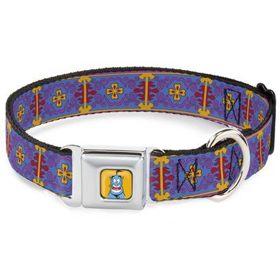 Buckle Down Classic Aladdin Genie Seatbelt Buckle Pet Collar