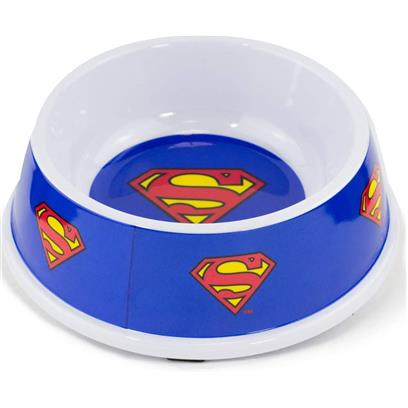 Buckle Down Superman Pet Bowl