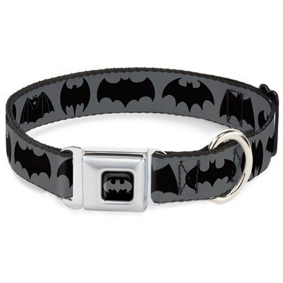 Buckle Down Batman Seatbelt Buckle Pet Collar