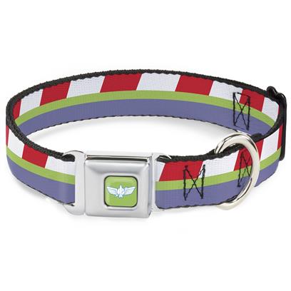 Buckle Down Toy Story Buzz Lightyear Space Ranger Wings Seatbelt Buckle Pet Collar