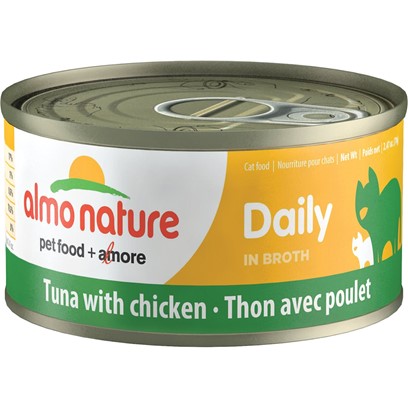 Almo Nature Daily Grain Free Tuna with Chicken Canned Cat Food