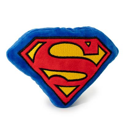 Buckle Down Superman Shield Plush Dog Toy