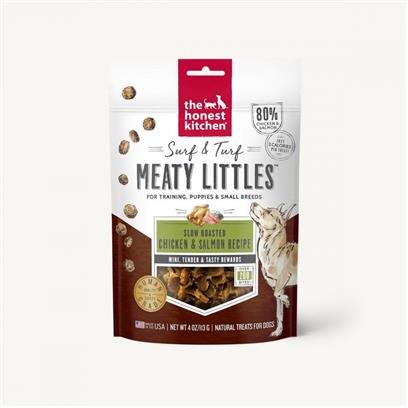The Honest Kitchen Surf & Turf Meaty Littles Chicken & Salmon Recipe Dog Treats