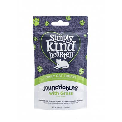 Simply Kind Hearted Munchables With Grass Cat Treats