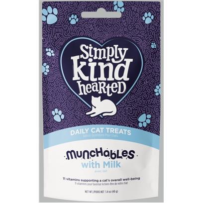 Simply Kind Hearted Munchables With Milk Cat Treats