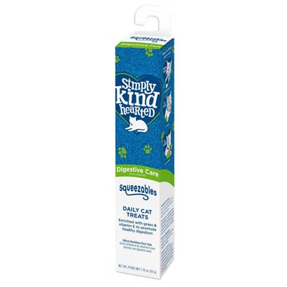 Simply Kind Hearted Squeezables Digestive Cat Treats