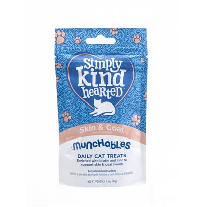 Simply Kind Hearted Munchables Skin & Coat Cat Treats