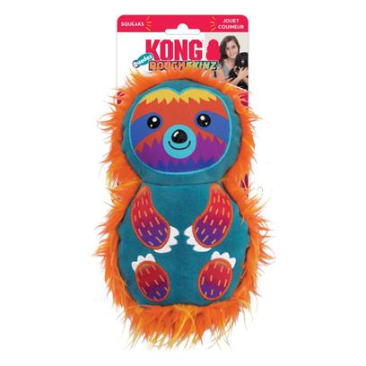 KONG Roughskinz Suedez Sloth Dog Toy