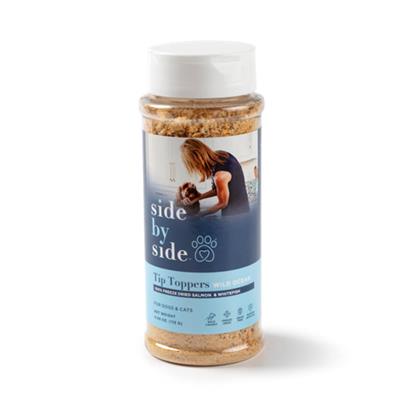 Side By Side Tip Toppers Wild Ocean Cooling Recipe Pack Freeze Dried Dog Food Topper