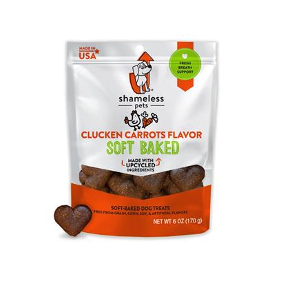 Shameless Pets Clucken' Carrots Soft-Baked Dog Treats