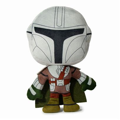 Buckle Down Star Wars The Mandalorian Squeaky Plush Dog Toy