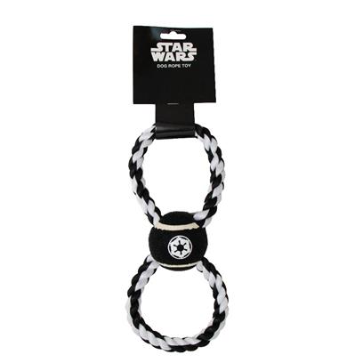 Buckle Down Star Wars Galactic Empire Rope Tennis Ball Dog Toy