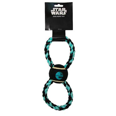 Buckle Down Star Wars Death Star Rope Tennis Ball Dog Toy