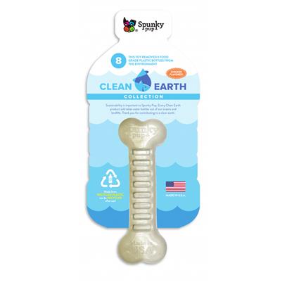 Spunky Pup Clean Earth Recycled Bone Dog Toy