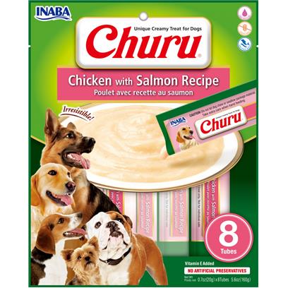 Inaba Dog Churu Chicken With Salmon Recipe Dog Treat