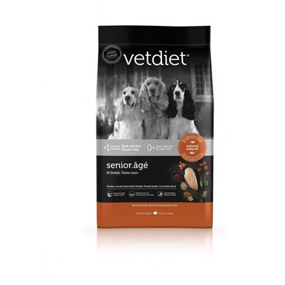 Vetdiet Large Breed Senior Dog Food Chicken & Rice Formula