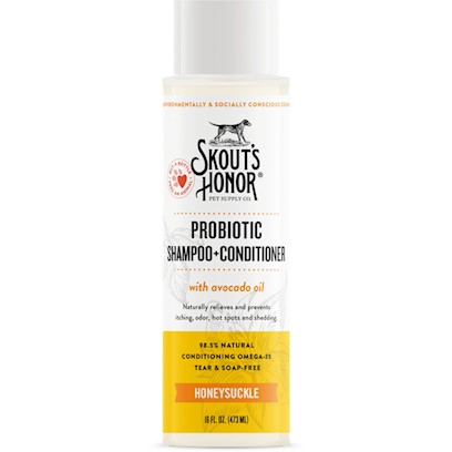 Skouts Honor Probiotic Shampoo Conditioner Honeysuckle
