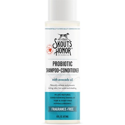 Skouts Honor Probiotic Shampoo Conditioner Fragrance-Free