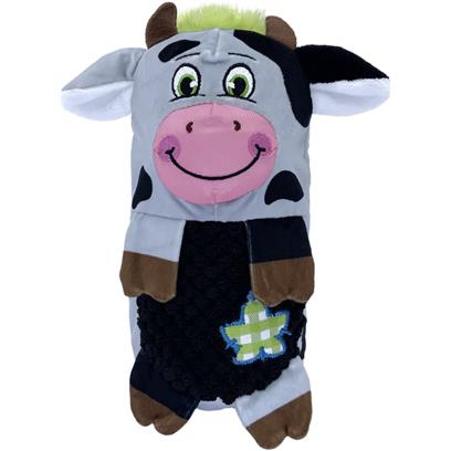 KONG Huggz Farmz Cow Plush Toy