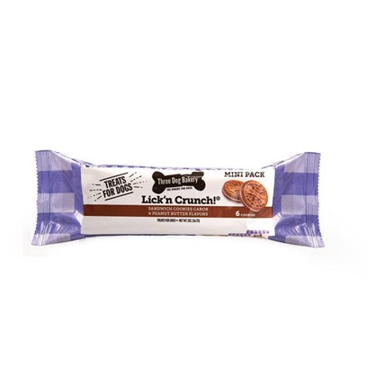 Three Dog Bakery Pet-zel Bites with Real Peanut Butter Filling