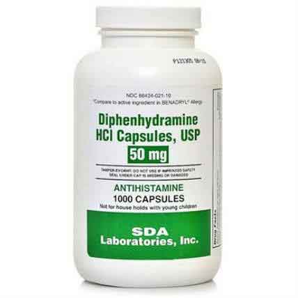 Image for Using Diphenhydramine Hcl for Pets - A Benadryl Generic