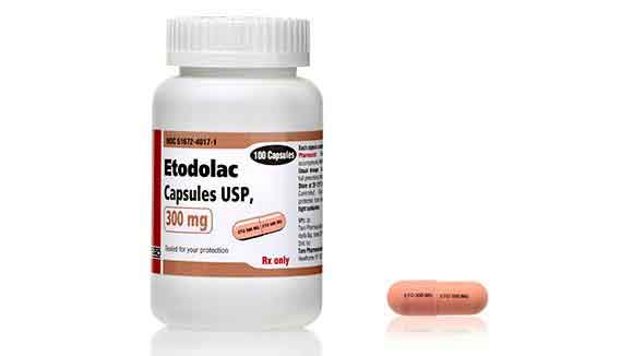 what is etodolac used for pain