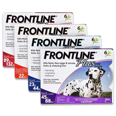 Frontline Plus for Dogs - Flea and Tick Medication | PetPlus