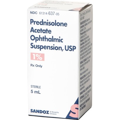 Prednisolone Acetate Ophthalmic 1% Suspension