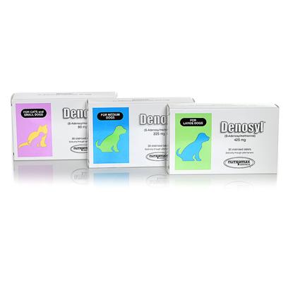 Nutramax Denosyl Liver and Brain Health Supplement for Dogs and Cats