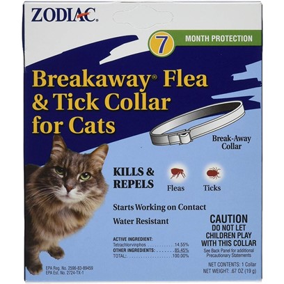 Zodiac Flea and Tick Collar for Cats 