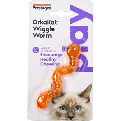 Petstages Orka Kat Wiggle Worm