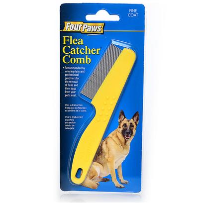 Flea Single Teeth Comb W/Plastic Handle Stops Fleas & Ticks in Dogs |  PetCareRx