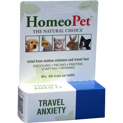 Homeopet Travel Anxiety Relief Drops for Pets