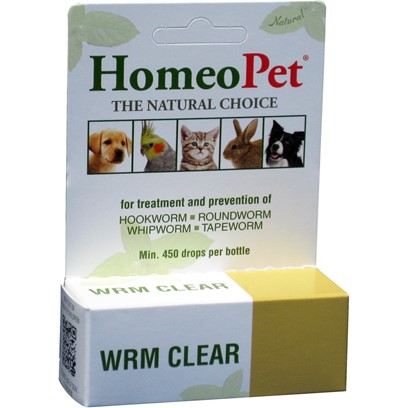 HomeoPet Wrm Clear Drops