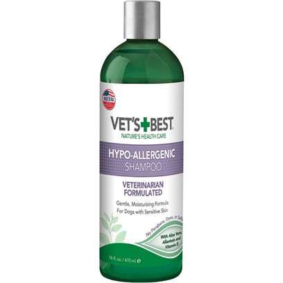 Vets Best Hypo-Allergenic Shampoo 16Oz