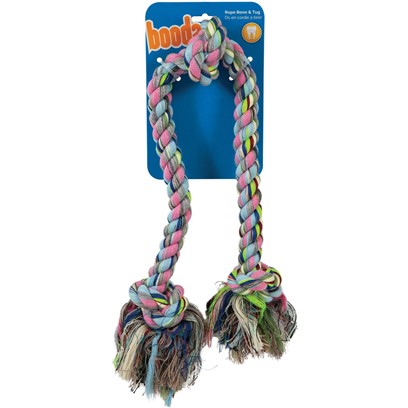 Booda 3 Knot Rope Tug Multi-Color 